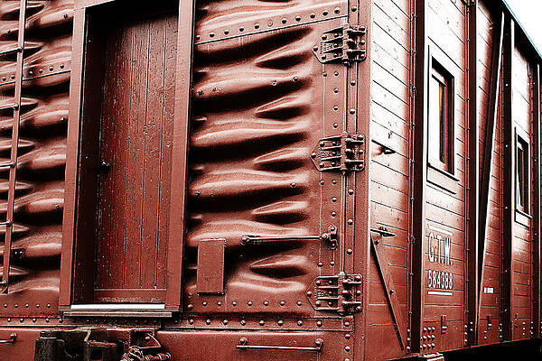 Wall Art - Photograph - Grand Trunk Western Track Foreman's Bunk Car by Scott Hovind