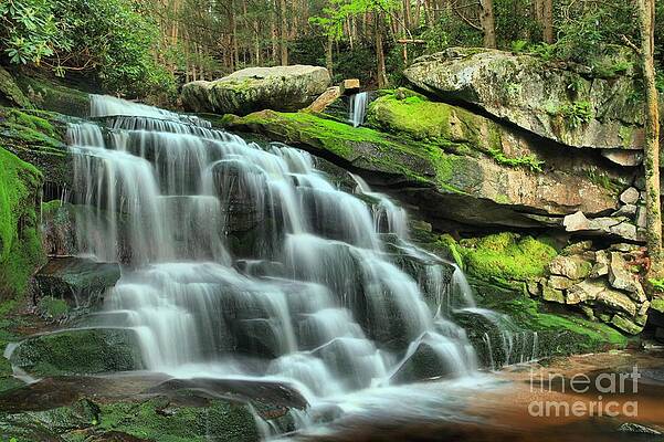 Wall Art - Photograph - Hidden Elakala Falls by Adam Jewell