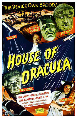 Wall Art - Photograph - House Of Dracula, Top From Left Glenn by Everett
