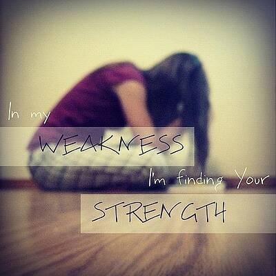 Wall Art - Photograph - in My Weakness, I'm Finding Your by Traci Beeson