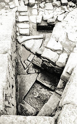 Wall Art - Photograph - Inca Water System from Above by Darcy Michaelchuk