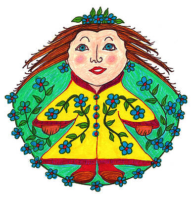 Inner Spring Mandala by Robens Napolitan Tom Kramer Inner Spring Mandala by Robens Napolitan Tom Kramer