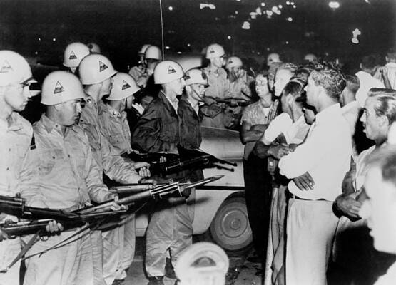 Wall Art - Photograph - Integration Of Clinton High School by Everett