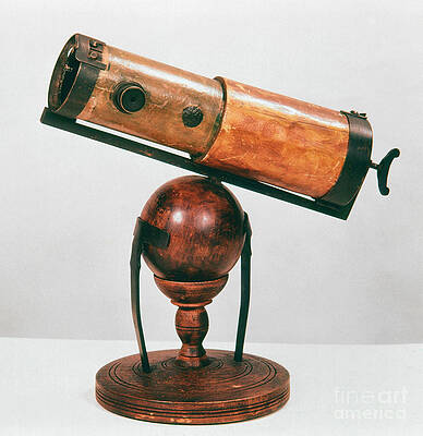 Wall Art - Photograph - Isaac Newtons Telescope by Science Source