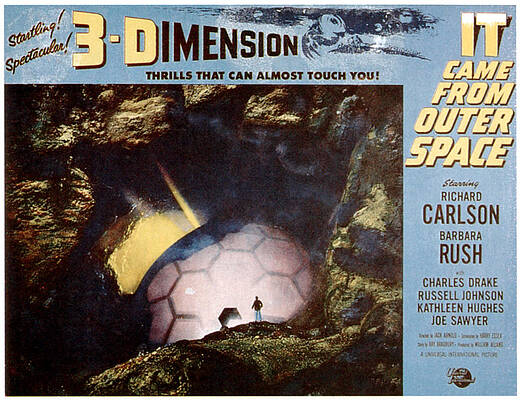 Wall Art - Photograph - It Came From Outer Space, 1953 by Everett