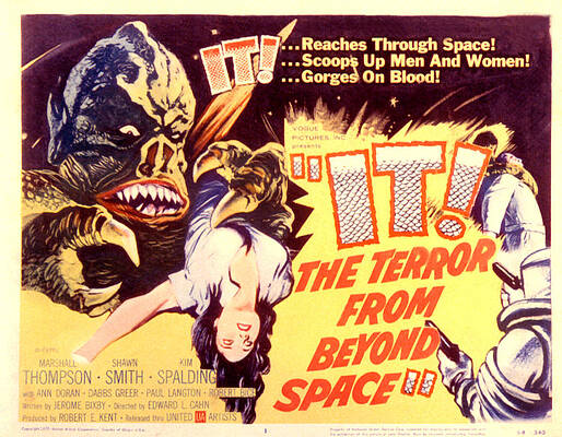 Wall Art - Photograph - It The Terror From Beyond Space, 1958 by Everett