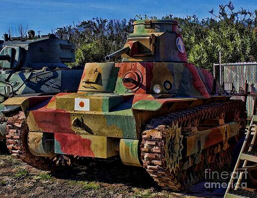Wall Art - Photograph - Japanese Tank by Tommy Anderson