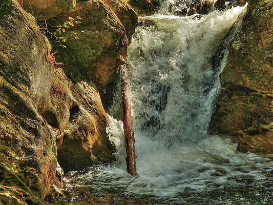 Wall Art - Photograph - Kent Falls Redux by William Fields