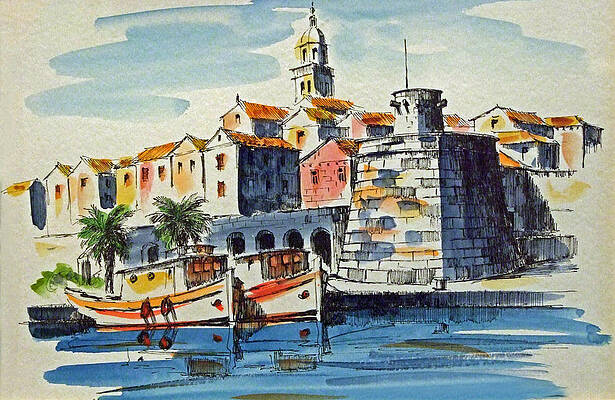 Korcula Croatia by Joseph Hendrix Korcula Croatia by Joseph Hendrix