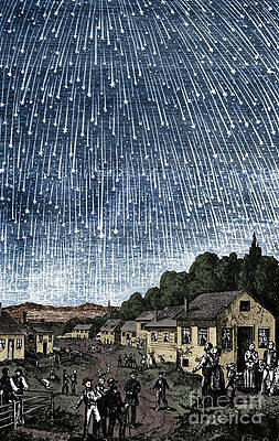 Wall Art - Photograph - Leonid Meteor Shower by Science Source