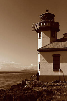 Wall Art - Photograph - Lighthouse San Juan by Lorraine Devon Wilke