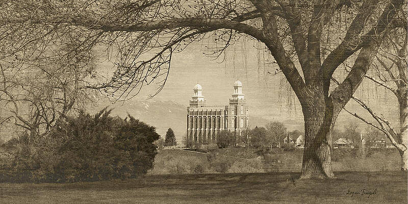 Logan LDS Temple by Ramona Murdock Logan LDS Temple by Ramona Murdock