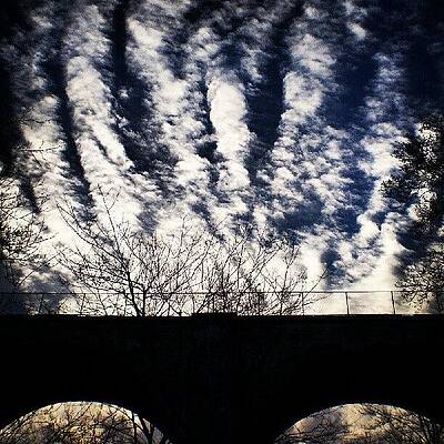 Wall Art - Photograph - Looking Up At The Old Reading Rr by Brian Harris