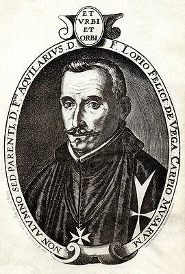 Wall Art - Photograph - Lope De Vega, Spanish Playwright by Science Photo Library