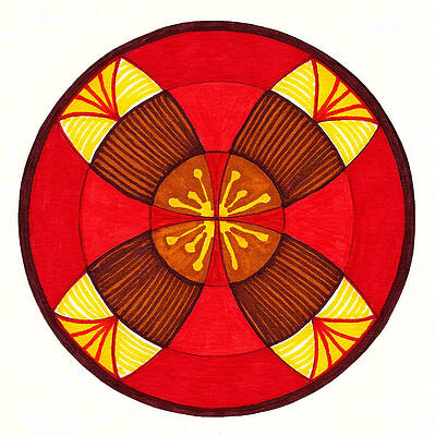 Lotus Mandala by Robens Napolitan Tom Kramer Lotus Mandala by Robens Napolitan Tom Kramer