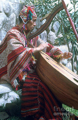 Wall Art - Photograph - Lute Player by Photo Researchers, Inc.