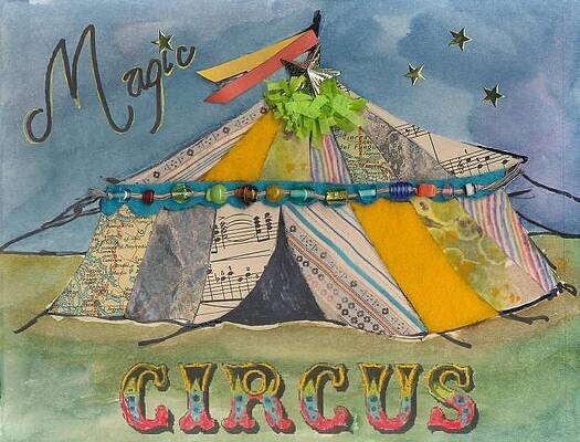 Magic Circus by Casey Rasmussen White Magic Circus by Casey Rasmussen White