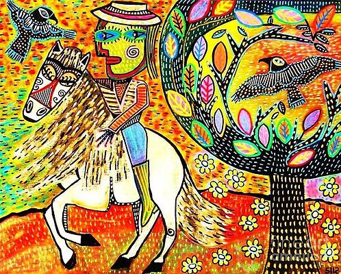 Mare and Goddess by Sandra Silberzweig Mare and Goddess by Sandra Silberzweig