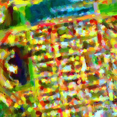 Wall Art - Photograph - Marina District - San Francisco California USA - Abstract - Painterly by Wingsdomain Art and Photography