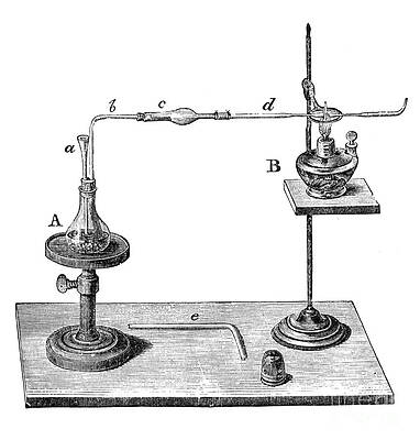 Wall Art - Photograph - Marsh Test Apparatus, 1867 by Science Source