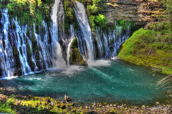 Photograph - McArthur-Burney Falls - Pool by Bruce Friedman