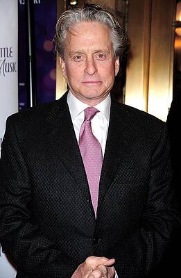 Wall Art - Photograph - Michael Douglas In Attendance For A by Everett