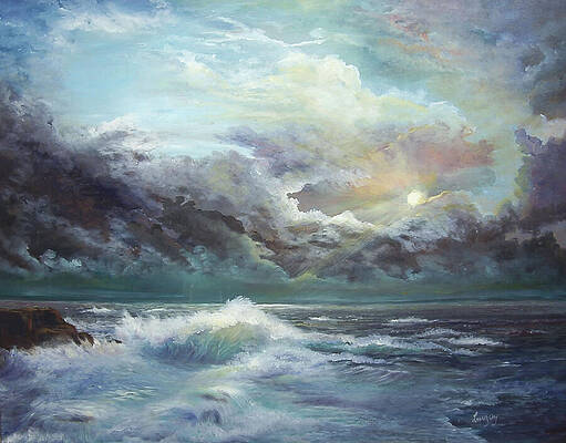 Moonlight at the Ocean by Katalin Luczay Moonlight at the Ocean by Katalin Luczay