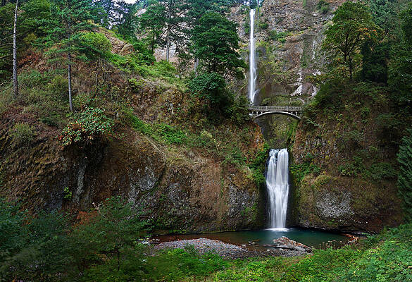 Multnomah Falls by Richard Ferguson Multnomah Falls by Richard Ferguson