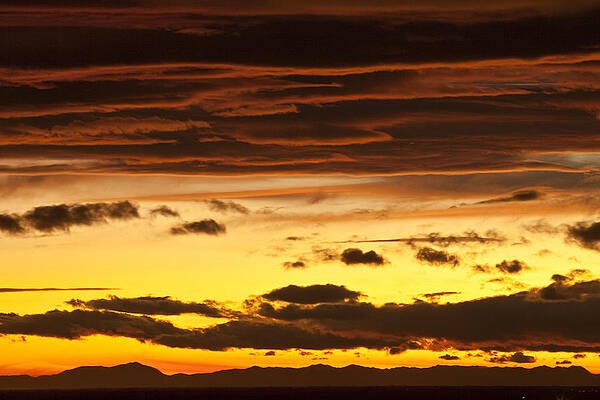 Wall Art - Photograph - Norwest Arch And Storm Clouds At Sunset by Colin Monteath