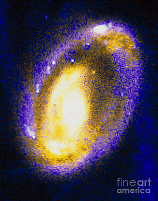 Wall Art - Photograph - Nucleus Of Cartwheel Galaxy With Knots by Space Telescope Science Institute NASA
