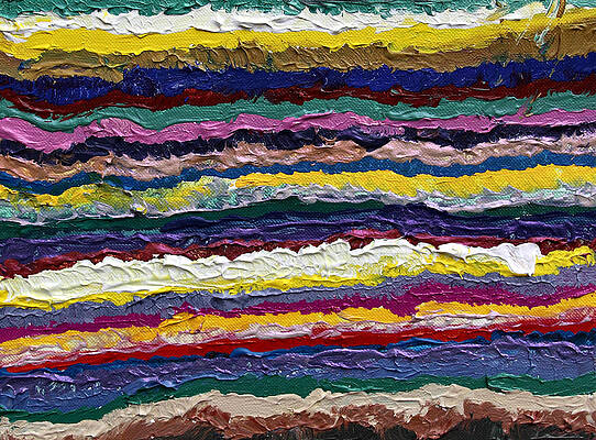 Wall Art - Painting - Waves of Blessings by Iris F Salmins