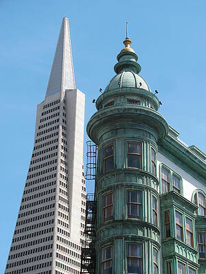 Wall Art - Photograph - Old And New Architecture by Alfred Ng