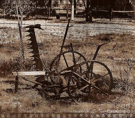 Wall Art - Photograph - Old Farm Equipment by Blair Stuart