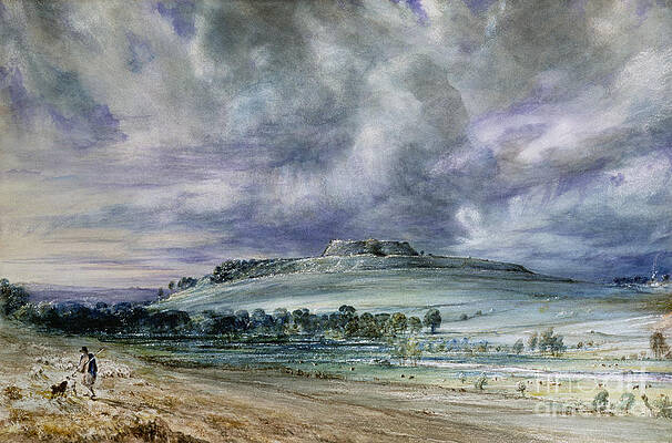 Wall Art - Painting - Old Sarum by John Constable by John Constable