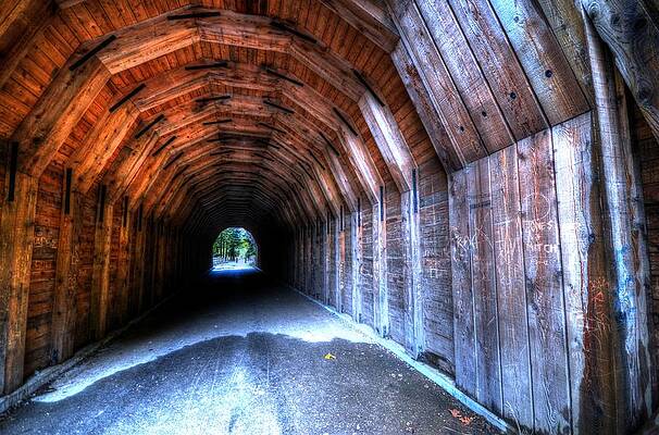 Oneonta Gorge Tunnel by Matt Hanson Oneonta Gorge Tunnel by Matt Hanson