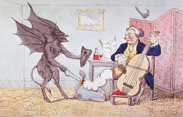 Wall Art - Photograph - Origin Of The Gout, 1815 by Science Source