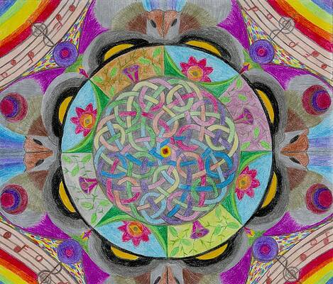 Owl Mandala by Aileen Heymach Owl Mandala by Aileen Heymach