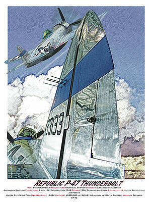 P-47 Thunderbolt by Kenneth De Tore P-47 Thunderbolt by Kenneth De Tore