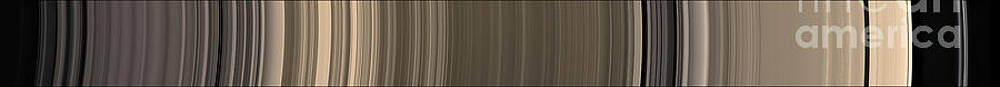 Wall Art - Photograph - Panoramic View Of Saturns Ring System by Nasa