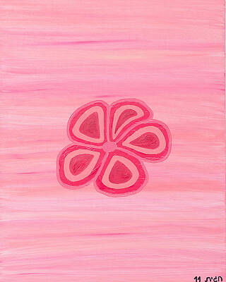 Pink flower by HAGIT DAYAN Pink flower by HAGIT DAYAN