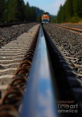 Wall Art - Photograph - Polished Rails by Patrick Witz