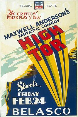 Wall Art - Photograph - Poster For A Presentation Of High Tor by Everett
