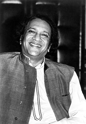 Wall Art - Photograph - Ravi Shankar, Musician, Composer by Everett