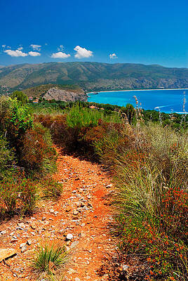 Red Path to the Sea by Milan Baloun