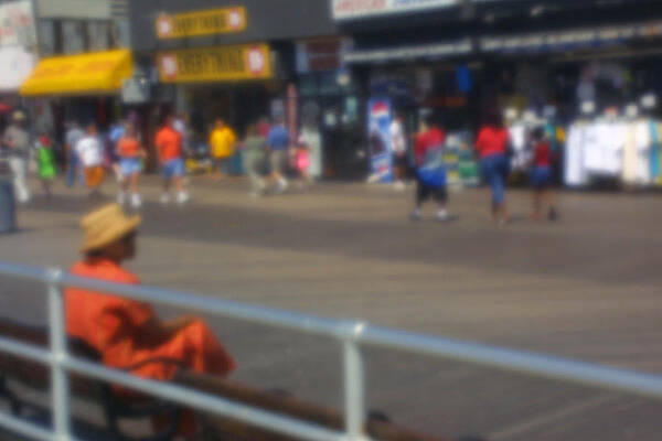 Relaxing on the Atlantic City Boardwalk by Emery Graham Relaxing on the Atlantic City Boardwalk by Emery Graham