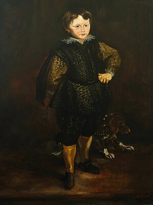 Replica of Sir Anthony van Dyck's Filippo Cattaneo by Tigran Ghulyan Replica of Sir Anthony van Dyck's Filippo Cattaneo by Tigran Ghulyan