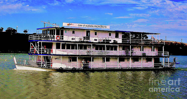 Wall Art - Photograph - River boat on the Murray River by Blair Stuart