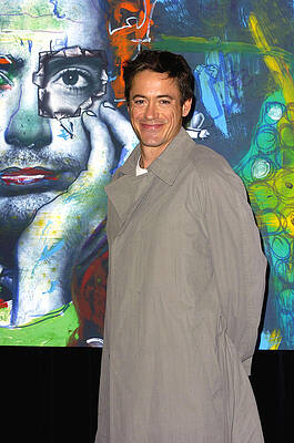 Wall Art - Photograph - Robert Downey Jr. At An Autograph by Everett