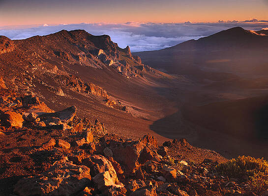Wall Art - Photograph - Rock Of Haleakala Crater Haleakala by Tim Fitzharris