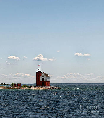 Round Island Light by Terry Doyle Round Island Light by Terry Doyle